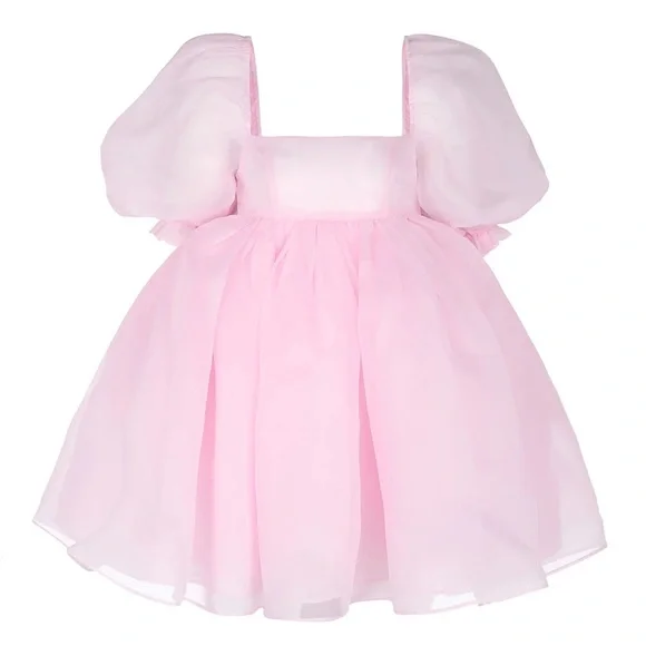 Selkie Pink Puff Dress - Picture 2 of 2